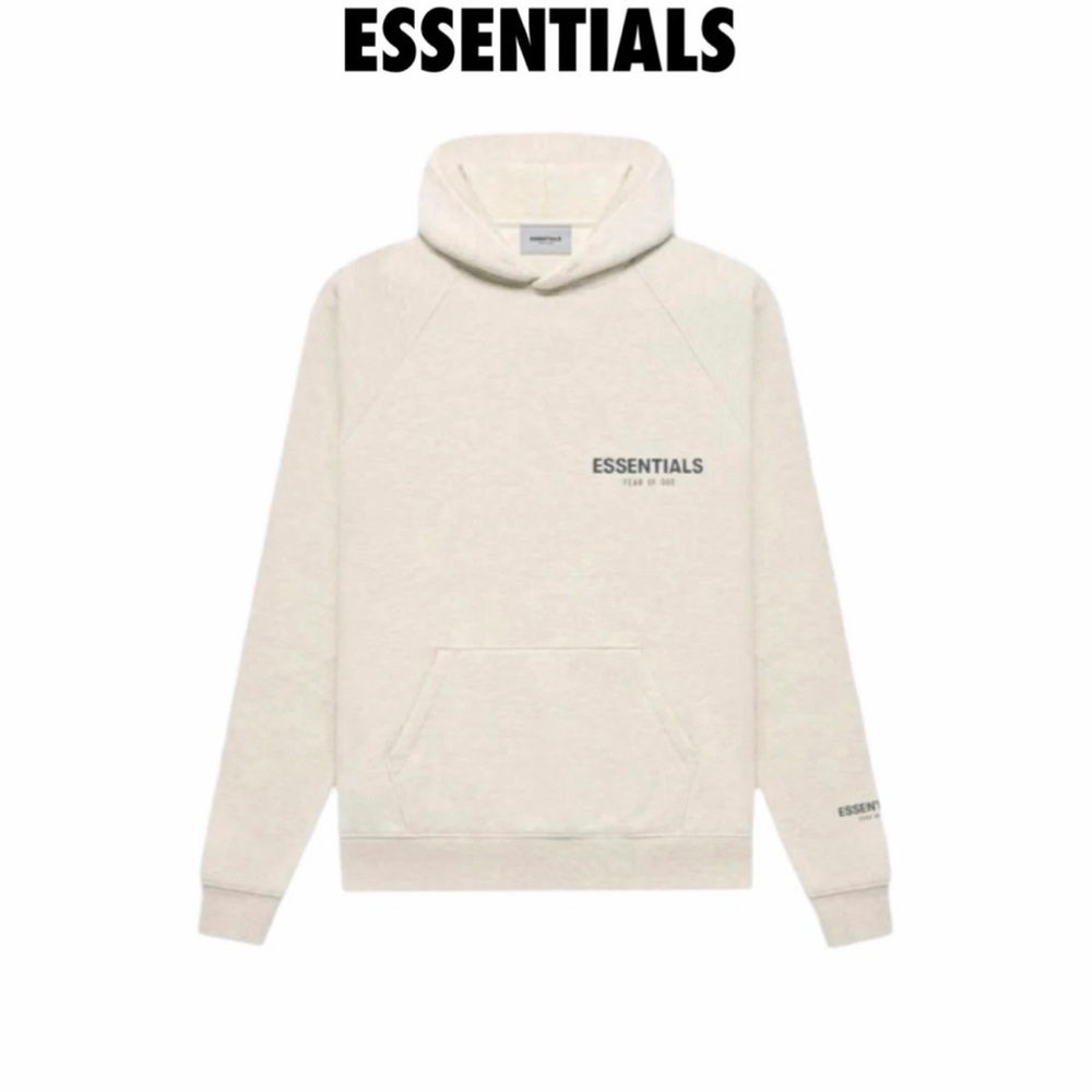 Essentials Off-White (EggShell) Hoodie size: X-Small